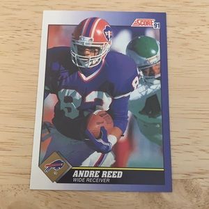 Andre Reed 1991 Vintage Card